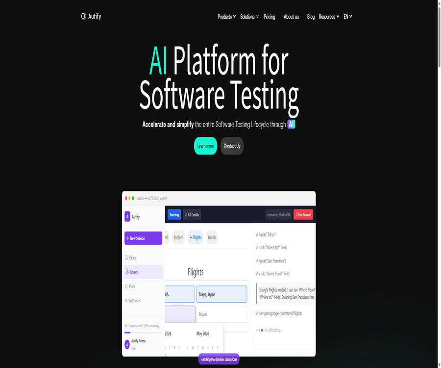 Autify｜AI Platform for Software Testing