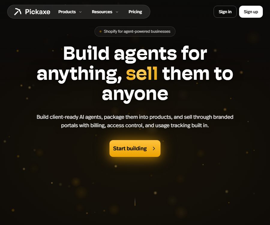 Build AI agents for anything, sell them to anyone