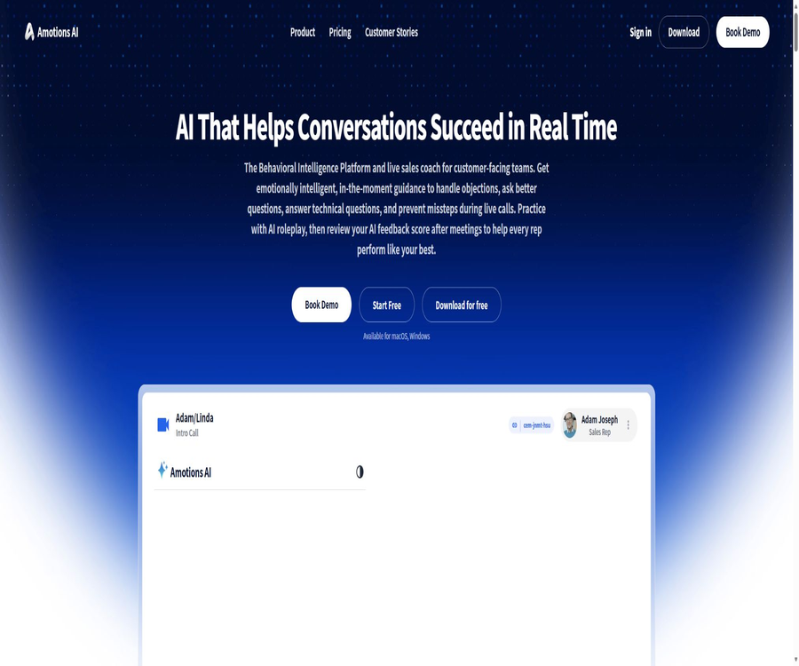Amotions AI