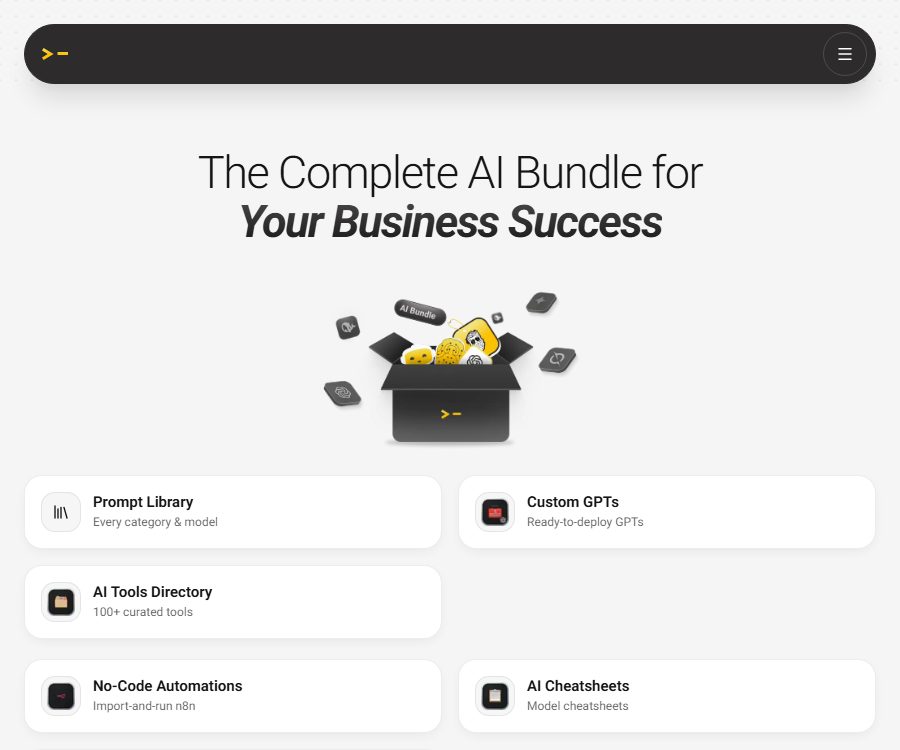 The Complete AI Bundle