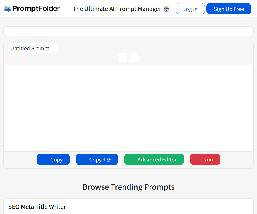 PromptFolder