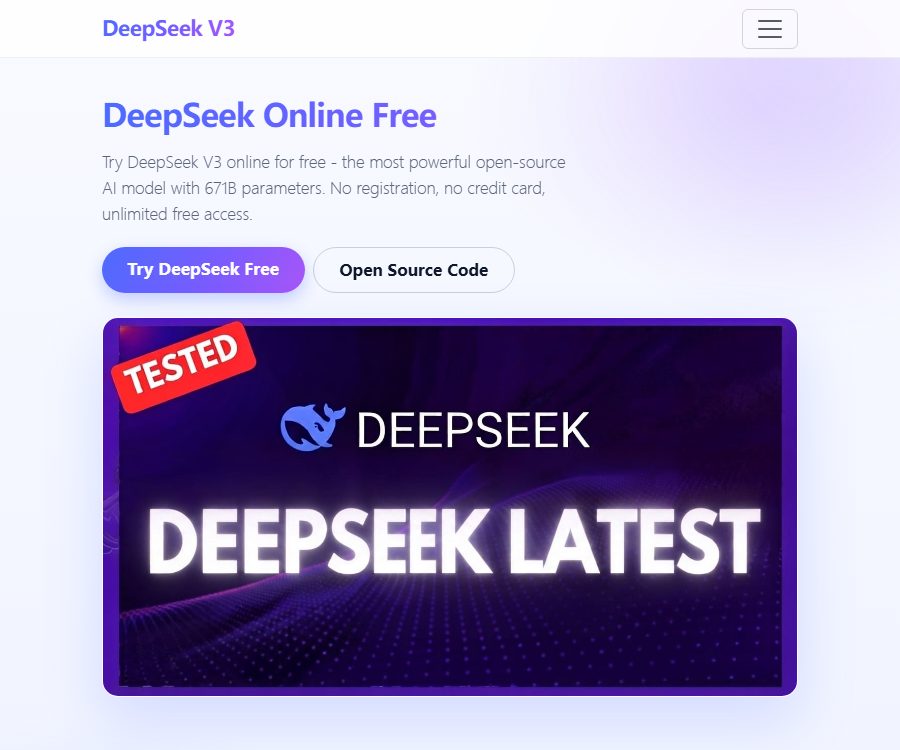 DeepSeek Online