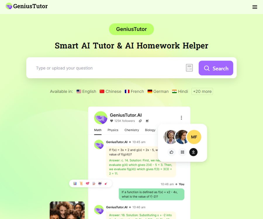 GeniusTutor