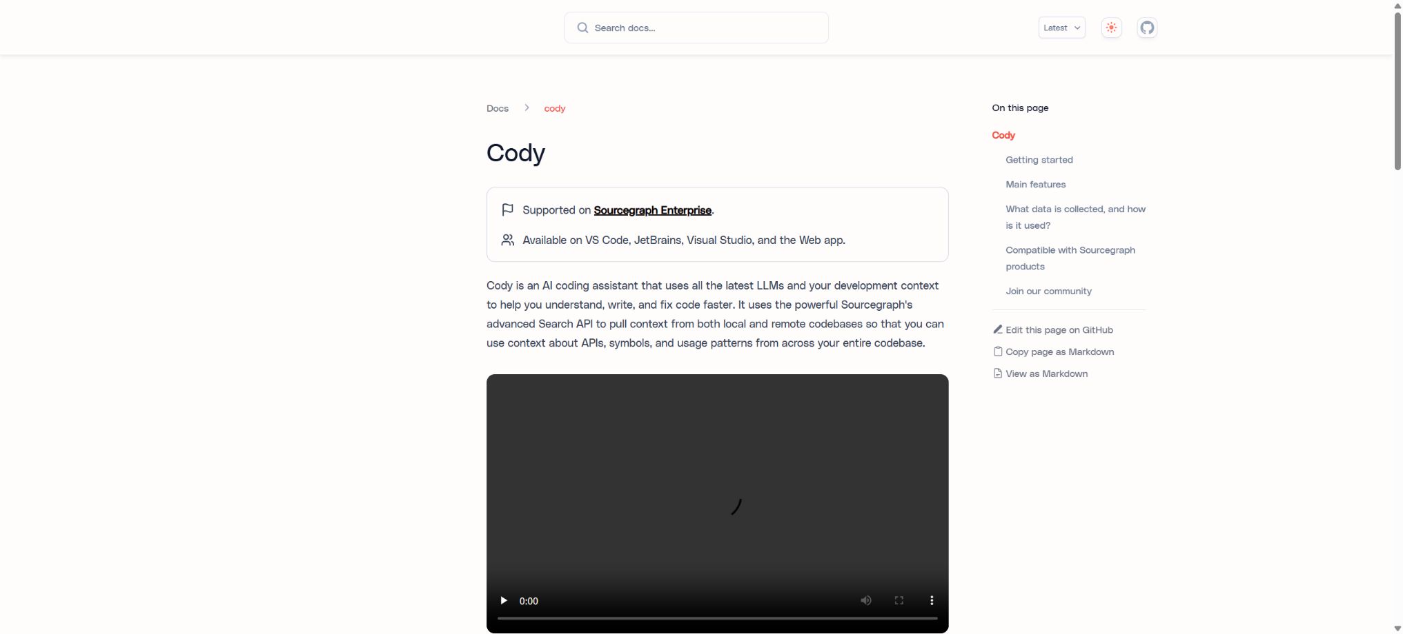Sourcegraph Cody