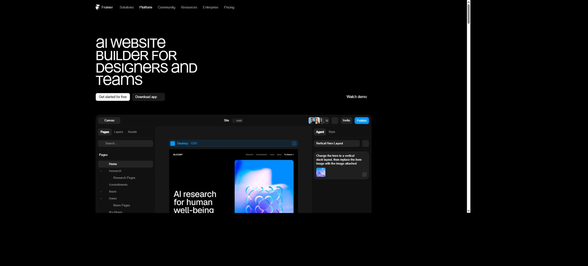 Framer AI
