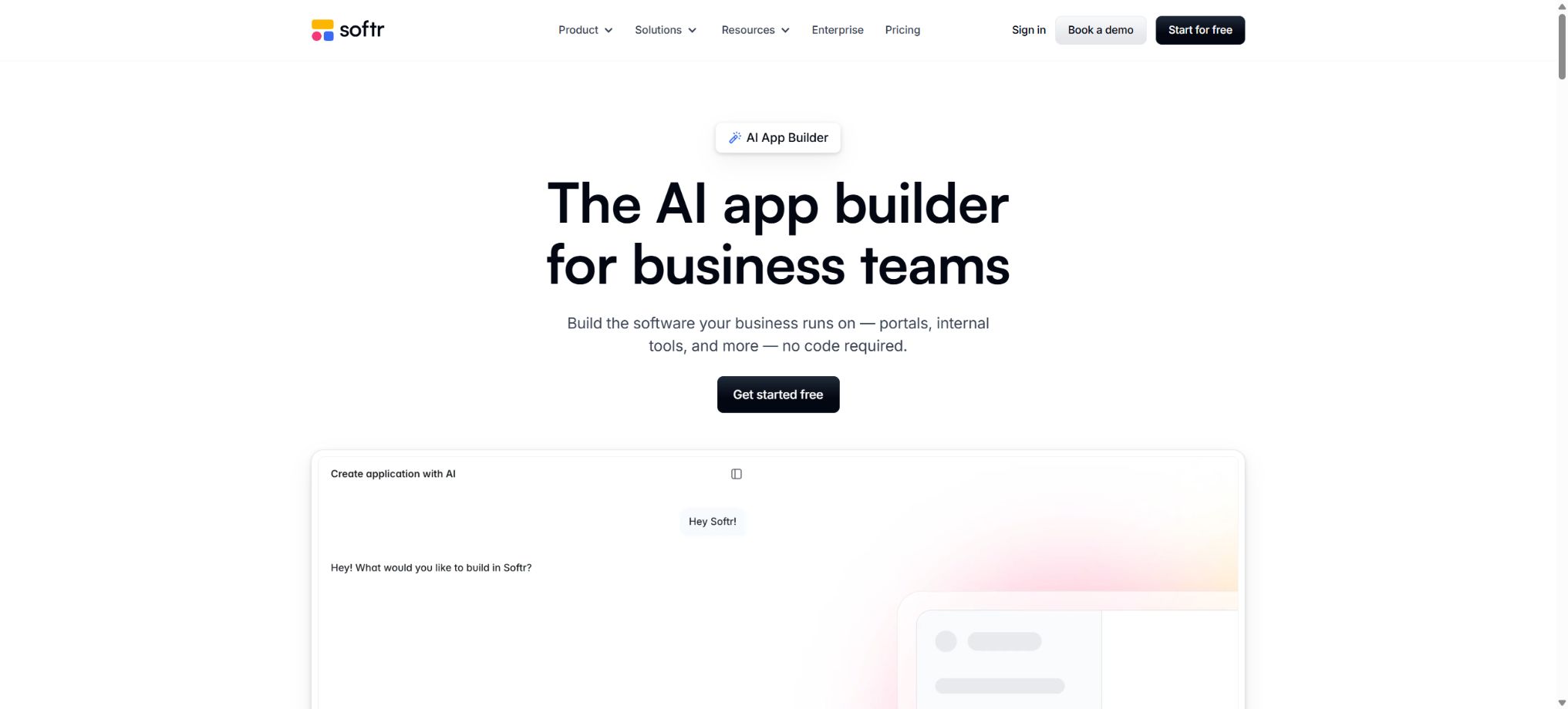 Softr AI