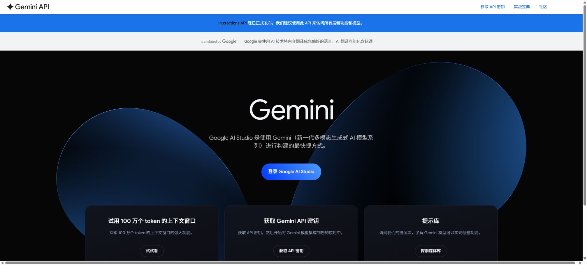 Google AI Studio