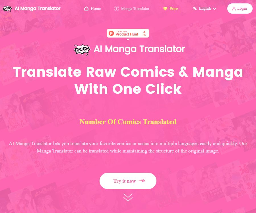 AI Manga Translator