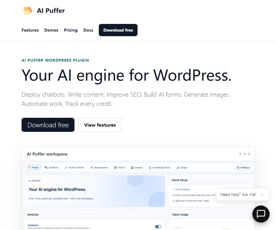 AI Puffer