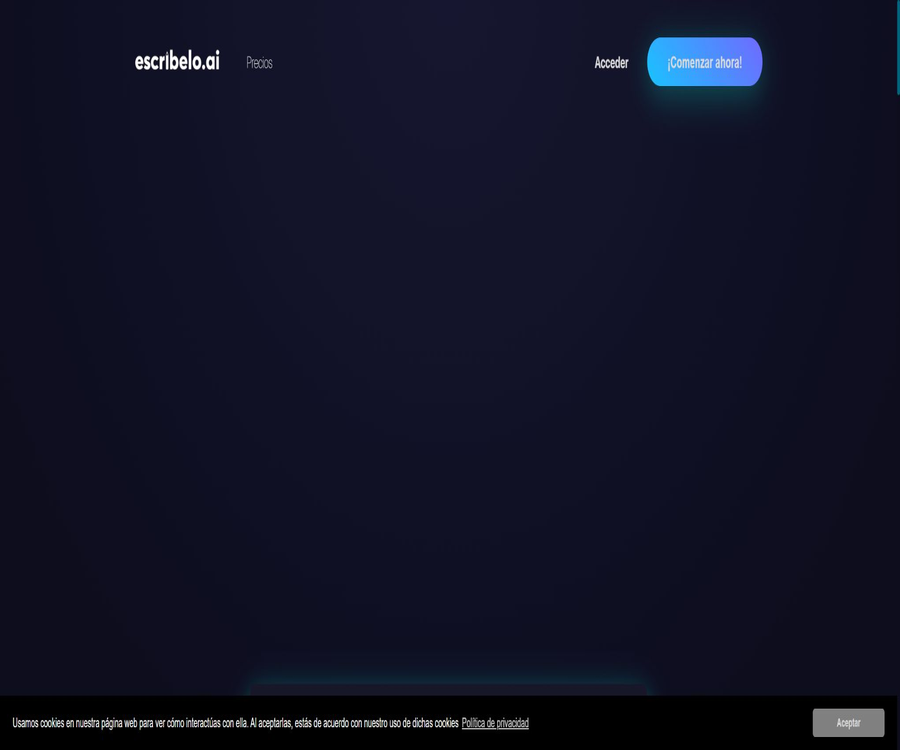 Inteligencia Artificial para escribir textos