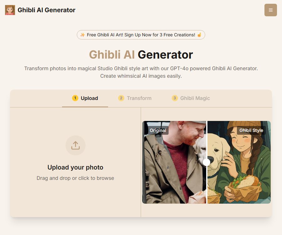 Ghibli AI Generator