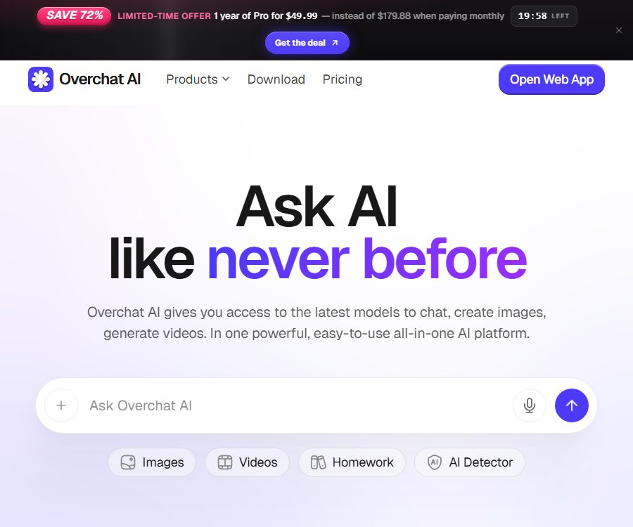 Ask AI with All-in-One AI Super App