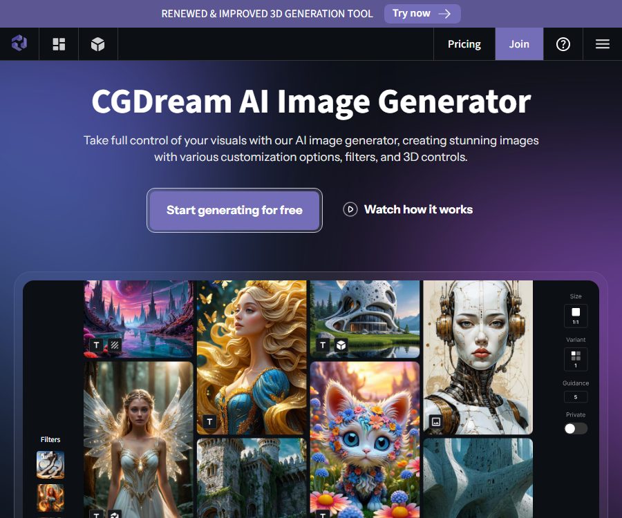 Free AI image generator to visualize your ideas