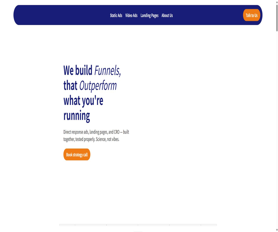 Direct Response Creative Agency for DTC Brands