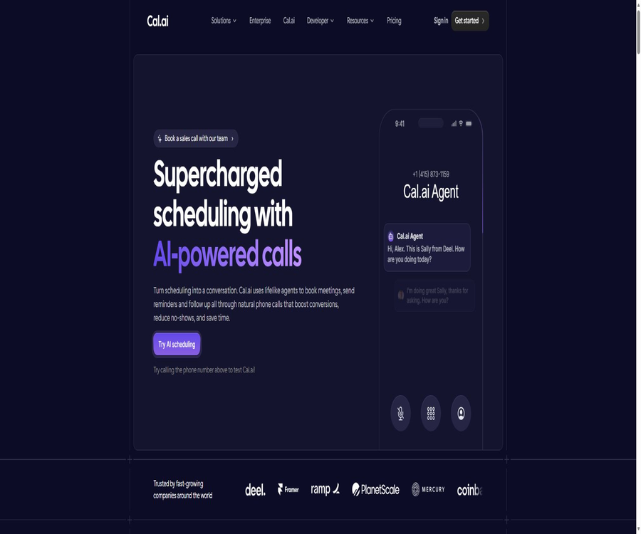 AI-Powered Phone Calls for Automated Scheduling