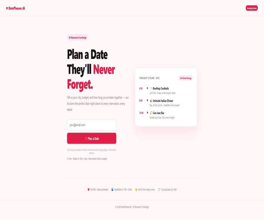 DatePlanner.AI