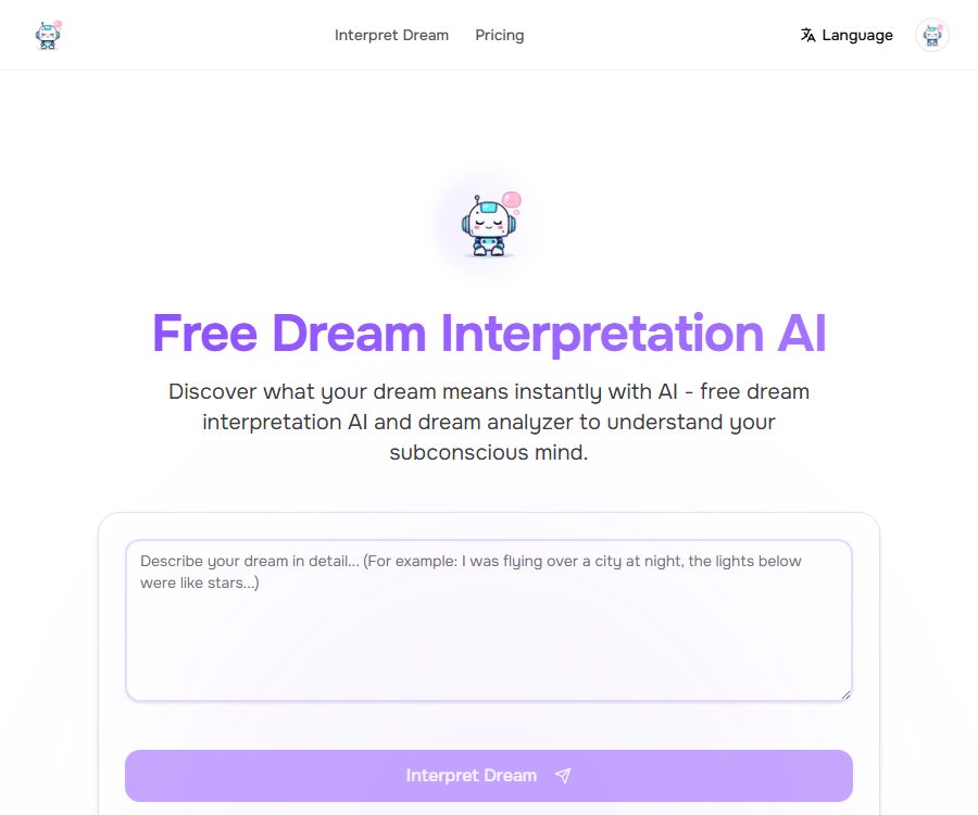 Dream Interpretation AI