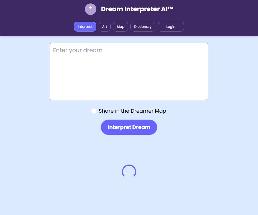 Dream Interpreter AI