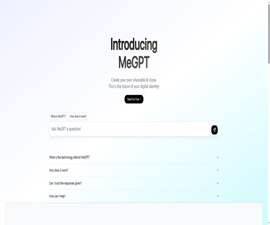 MeGPT
