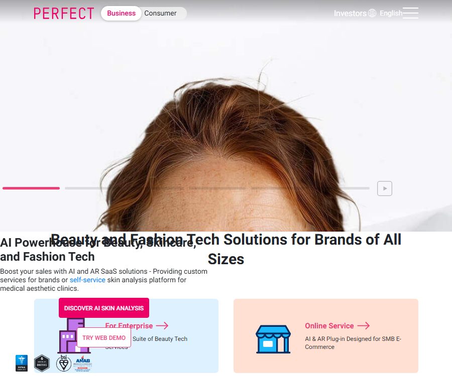 Beauty AR Company and Makeup AR Technology Platform