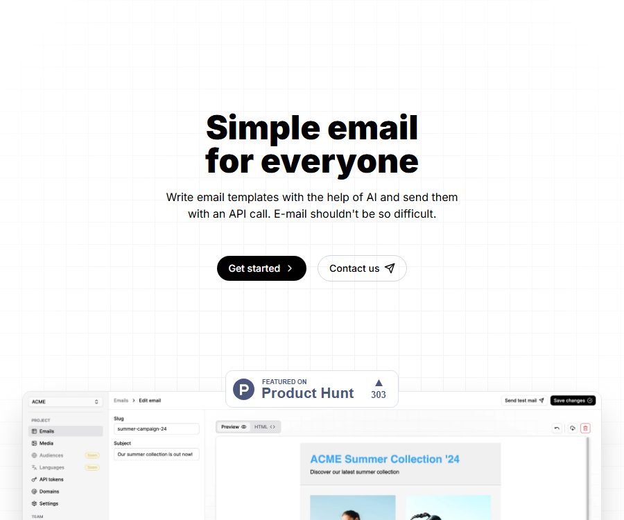 Simple email for everyone