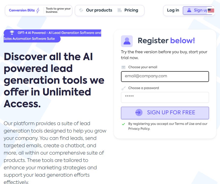 AI Lead Generation Software and Sales Automation Software