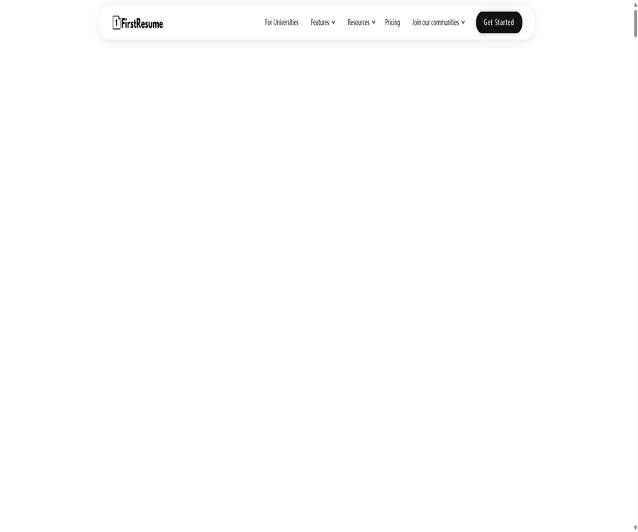 #1 AI Resume Builder for GenZ