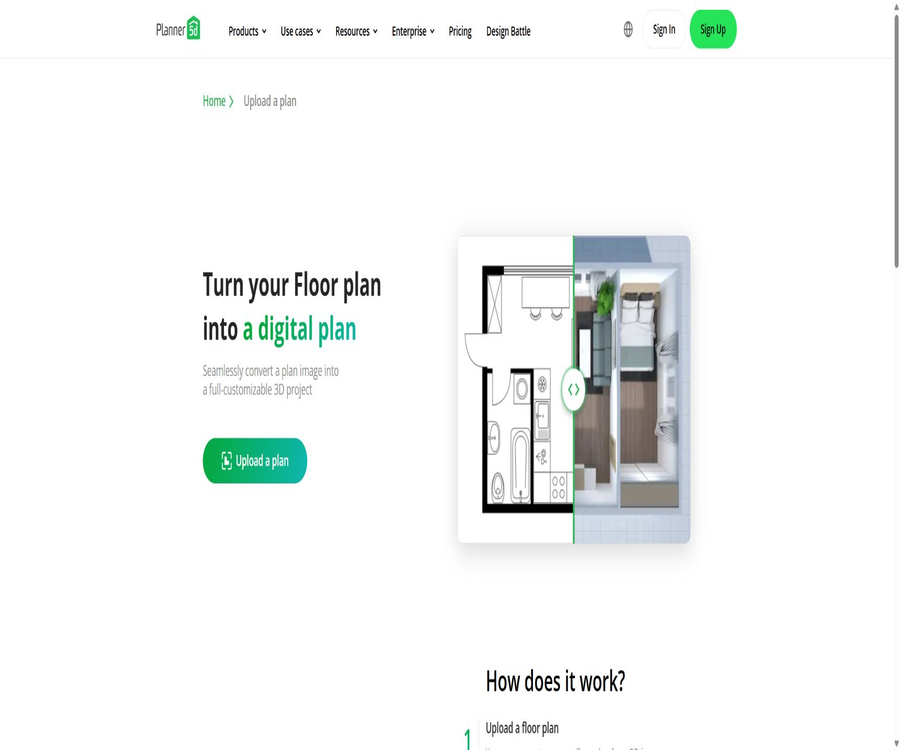 Floor Plan to 3D Model Converter