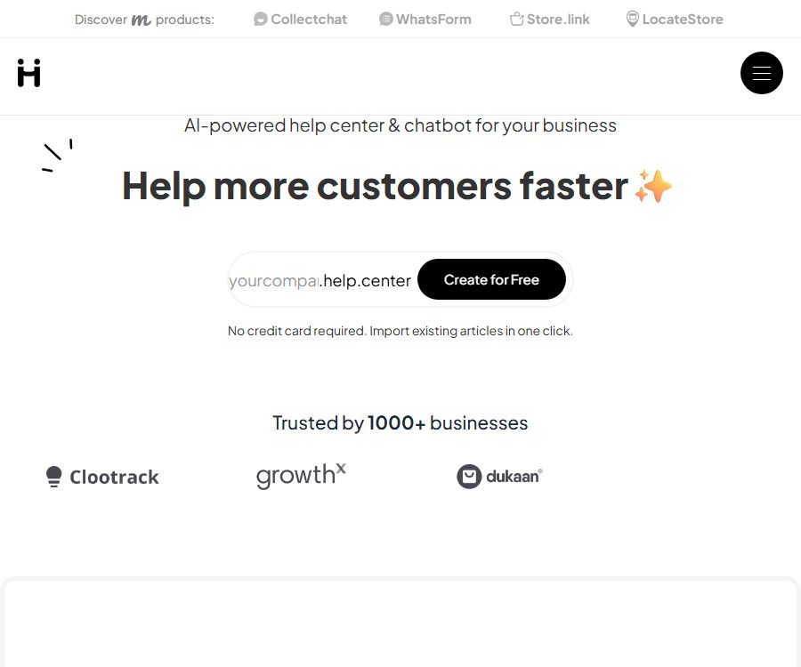 AI-first customer support software