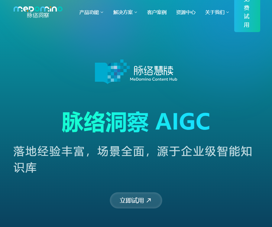 脉络洞察AIGC