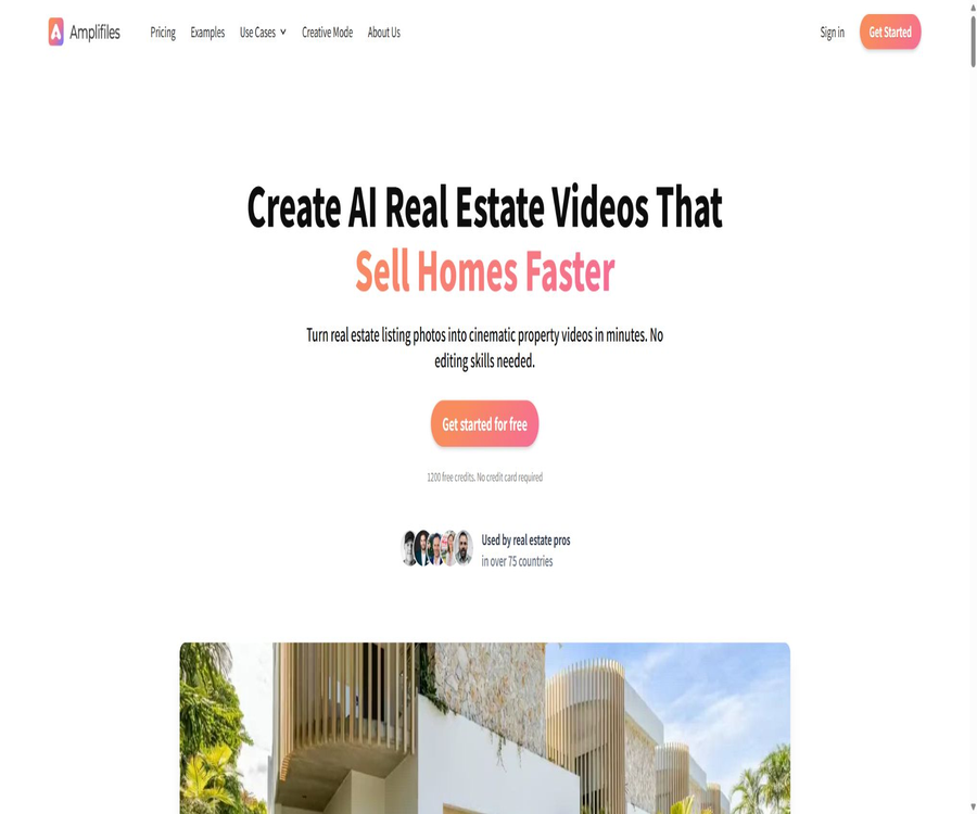 AI Real Estate Video Maker & Editor
