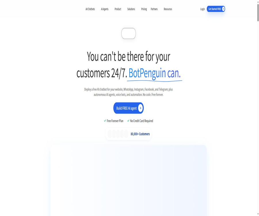 No-Code AI Chatbot, Voice & Agent Builder