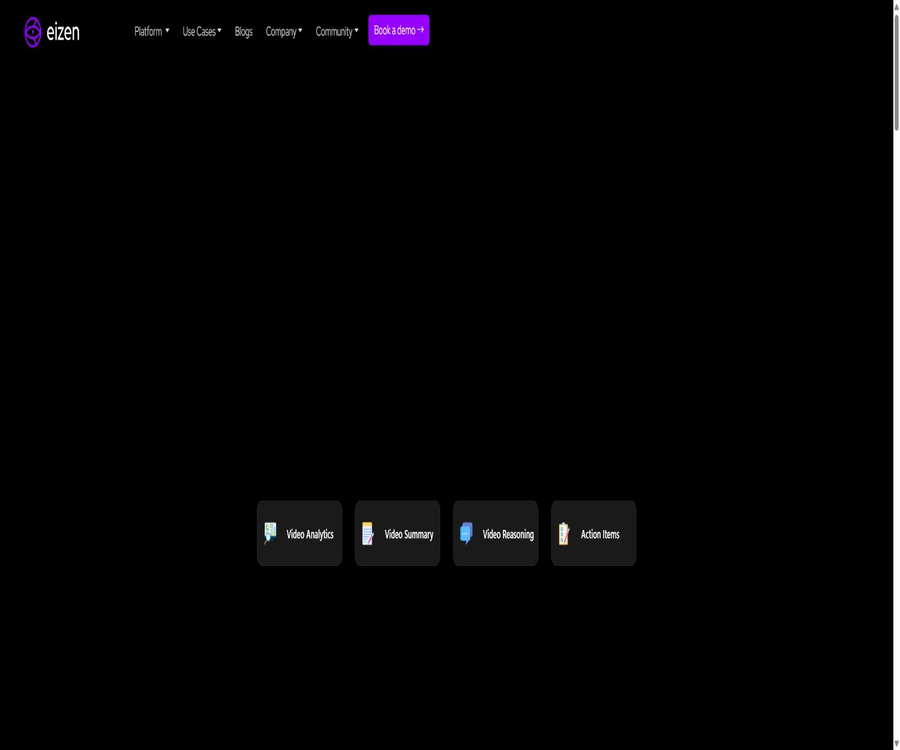 Eizen Video Intelligence