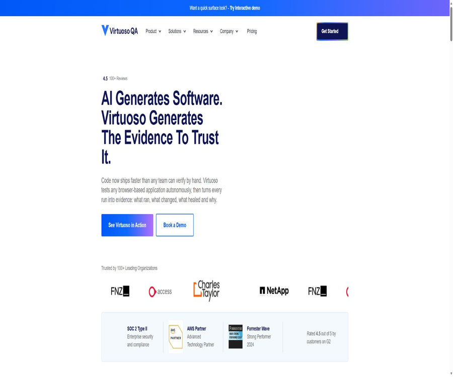 AI Test Automation Platform for Enterprise