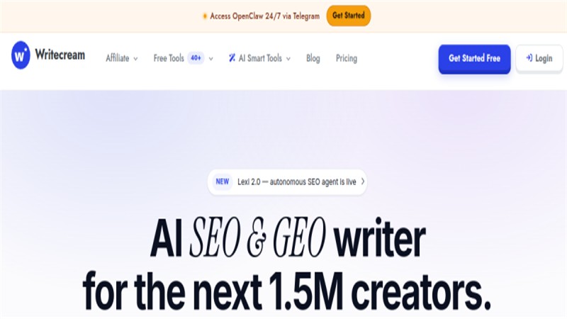 Writecream AI Content Detector