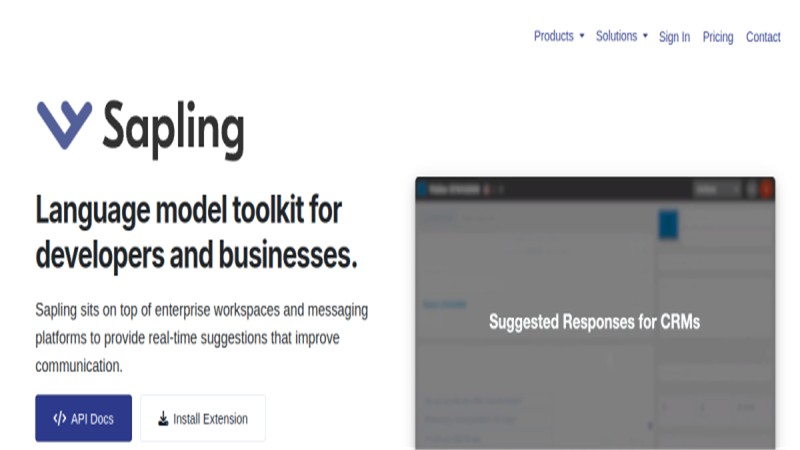 Sapling AI Content Detector